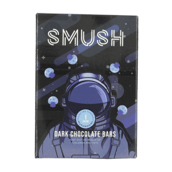 SMUSH - Dark Chocolate Bar | Magic Mushrooms Quebec Canada