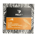 Psilly - Dark Chocolate Bar - Ginger & Turmeric | Magic Mushrooms Quebec Canada