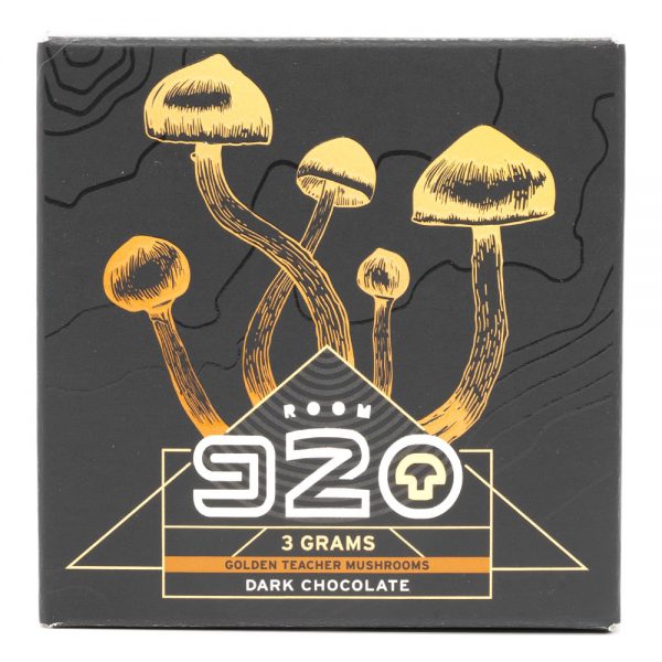 Room 920 – Mushroom Chocolate Bar - Dark Chocolate - 3 Grams | Magic Mushrooms Quebec Canada