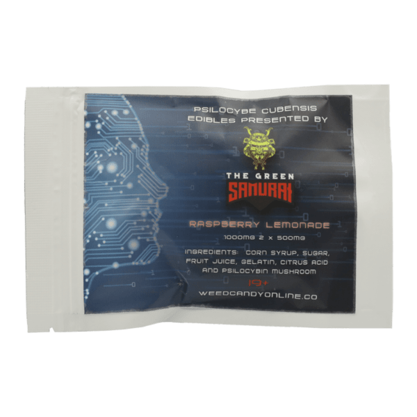 Shroom Gummies – Raspberry Lemonade – 1g | Magic Mushrooms Quebec Canada