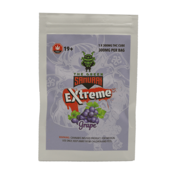 Green Samurai Extreme - Grape Gummy 300mg THC | Magic Mushrooms Quebec Canada