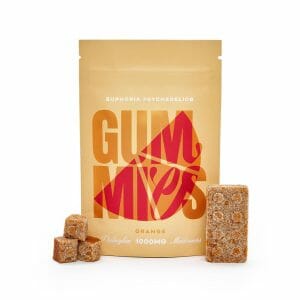 Euphoria Psychedelics – Orange Gummy 1000mg | Magic Mushrooms Quebec Canada