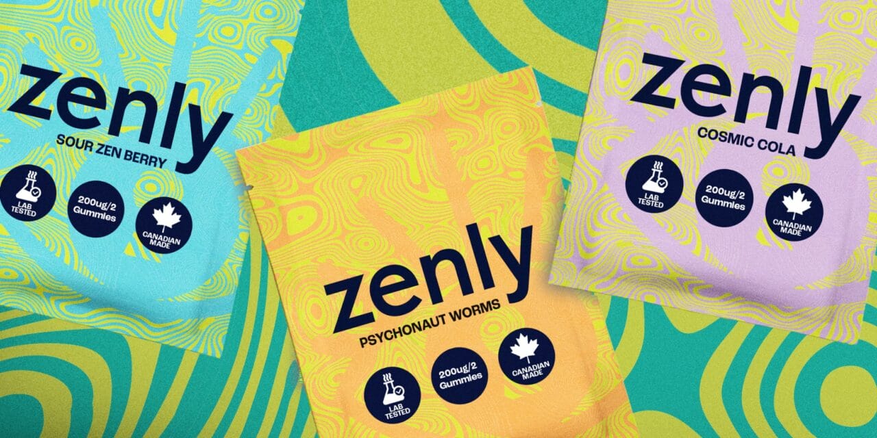 Zenly - LSD Gel Tabs - 600ug (100ug per tab) | Magic Mushrooms Quebec Canada